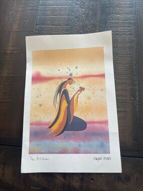 Maxine Noel Indigenous artwork “The Artisan” art card